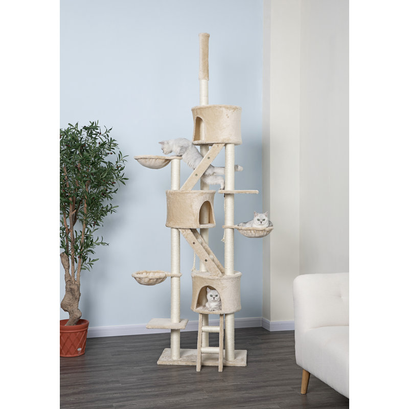 Go Pet Club 106" Cat Tree & Reviews Wayfair